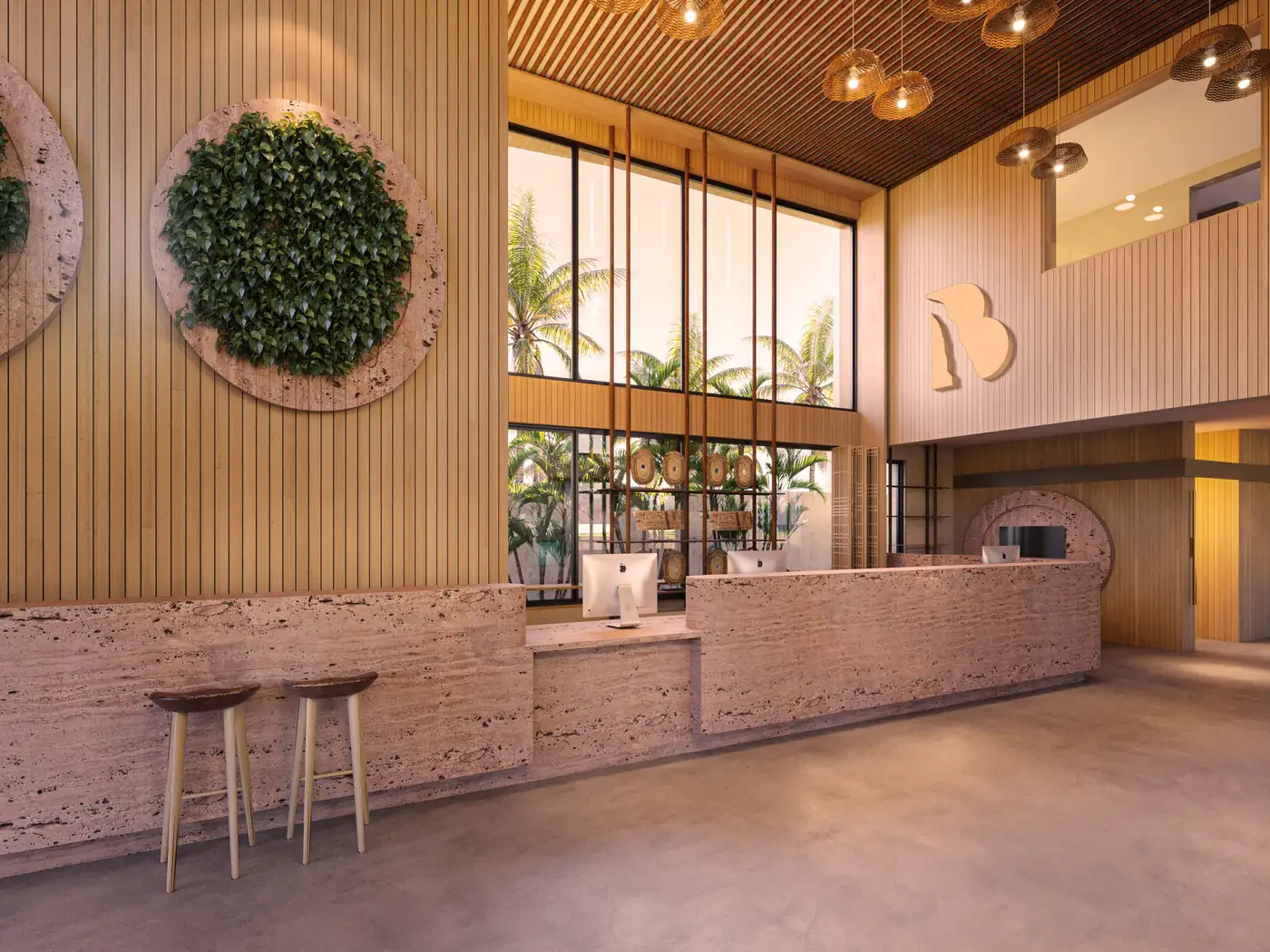 Lobby do resort